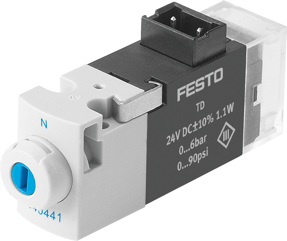 Festo 3/2 NO Monostable Air Solenoid Valve Sub-base 10l/min 0 - 6bar/0 - 87psi - 540441