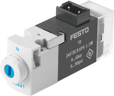 Festo 3/2 NC Monostable Air Solenoid Valve Sub-base 10l/min 0 - 8bar/0 - 116psi - 540444