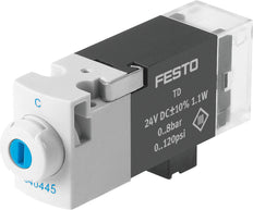 Festo 3/2 NC Monostable Air Solenoid Valve Sub-base 10l/min 0 - 8bar/0 - 116psi - 540445