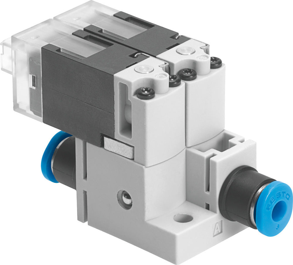 Festo 2x2/2 NC Monostable Vacuum Valve QS-4 30l/min 0 - 1.5bar/0 - 22psi - 560372