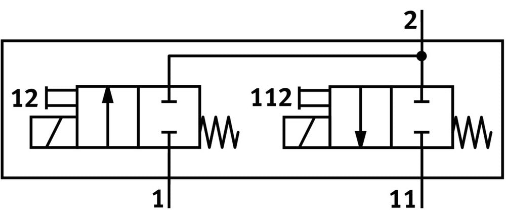 Festo 2x2/2 NC Válvula De Vacío Monostable QSP10 30l/min 0 - 1.5bar/0 - 22psi - 563365