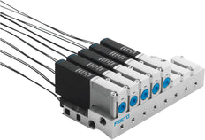 Festo 5/2 Monostable Válvula Solenoide De Aire Placa Base 90L/Min -0.9 - 8Bar/-13 - 116Psi - 525103