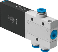 Festo 3/2 NO Monostable Air Solenoid Valve QS-6 200l/min -0.9 - 8bar/-13 - 116psi - 525170