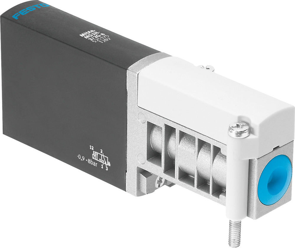 Festo 3/2 NC Monostable Air Solenoid Valve Sub-base 400l/min -0.9 - 8bar/-13 - 116psi - 525175