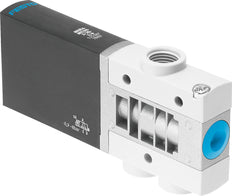 Festo 3/2 NC Monostable Air Solenoid Valve G1/4 400l/min -0.9 - 8bar/-13 - 116psi - 525187