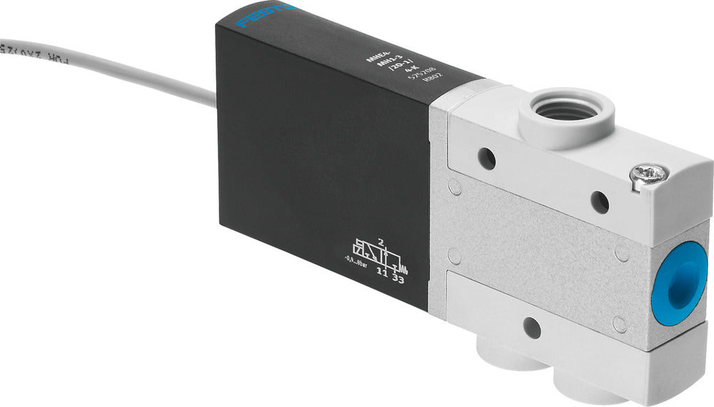 Festo 3/2 NO Monostable Air Solenoid Valve G1/4 400l/min -0.9 - 8bar/-13 - 116psi - 525208