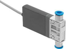 Festo 2/2 NC Monostable Válvula Solenoide De Aire QS-4 100l/min 0.5 - 6bar/7 - 87psi - 557604