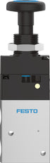 Festo 3/2 NO/NC Monostable Pushbutton Valve G1/4 870l/min 3.5 - 10bar/51 - 145psi - 5299711