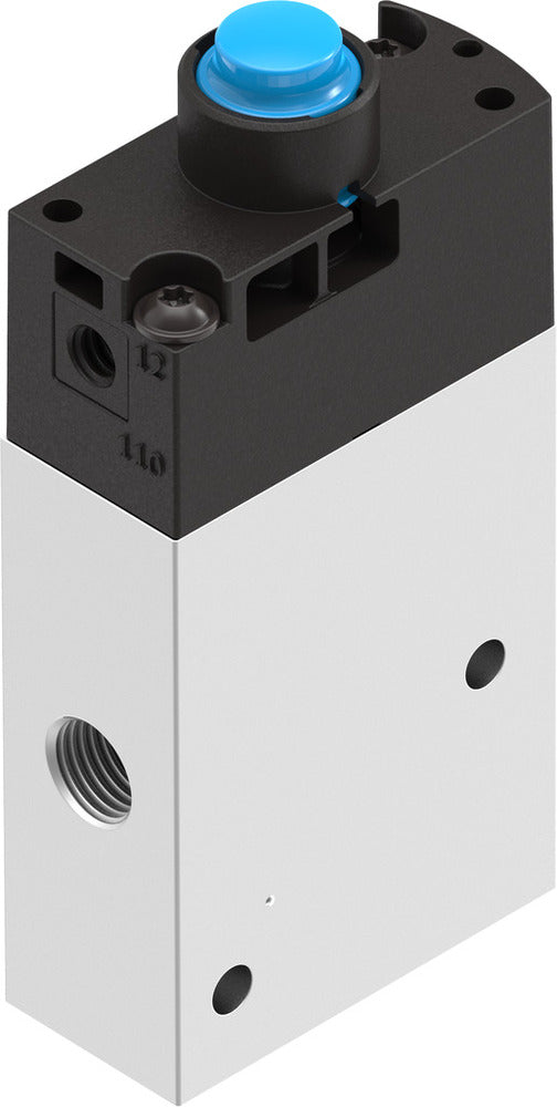 Festo 3/2 NC Monostable Stem Actuated Valve G1/8 750l/min -0.95 - 10bar/-14 - 145psi - 8031335