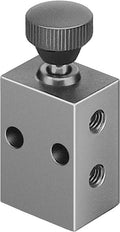 Festo 3/2 NC Válvula De Botón Monostable M5 80L/Min - 3660