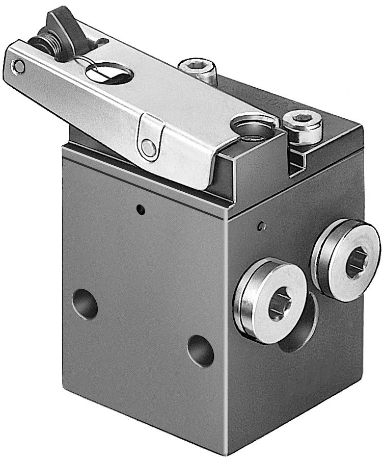 Festo 4/2 Monostable Toggle Lever Valve G1/8 128l/min - 3416