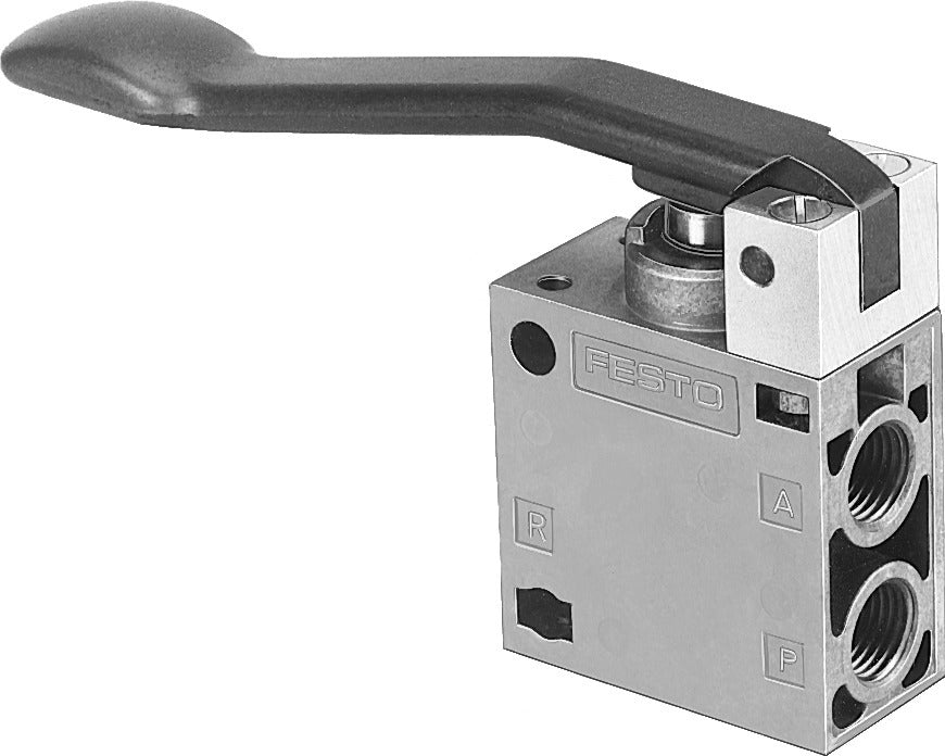 Festo 3/2 NO Monostable Finger Lever Valve G1/4 600l/min - 8990