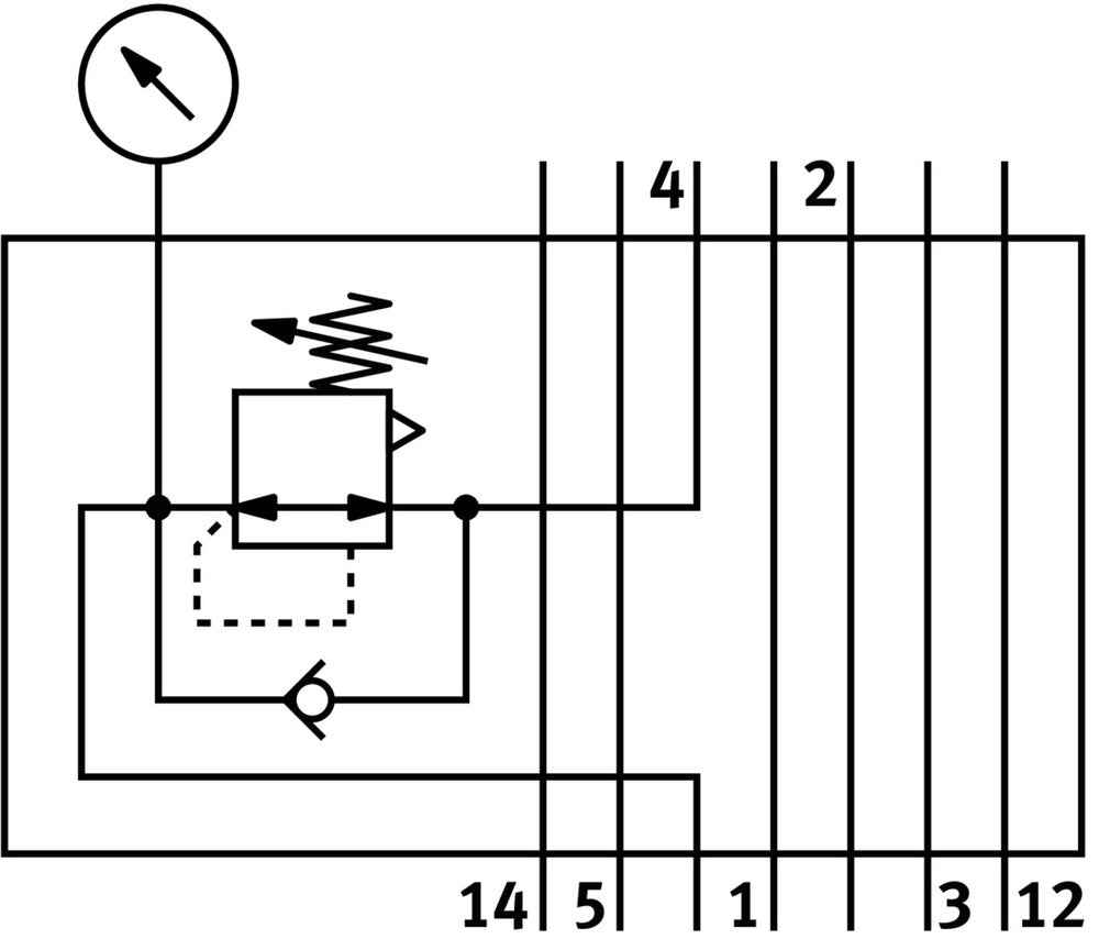 Festo Regulator Plate - 540157