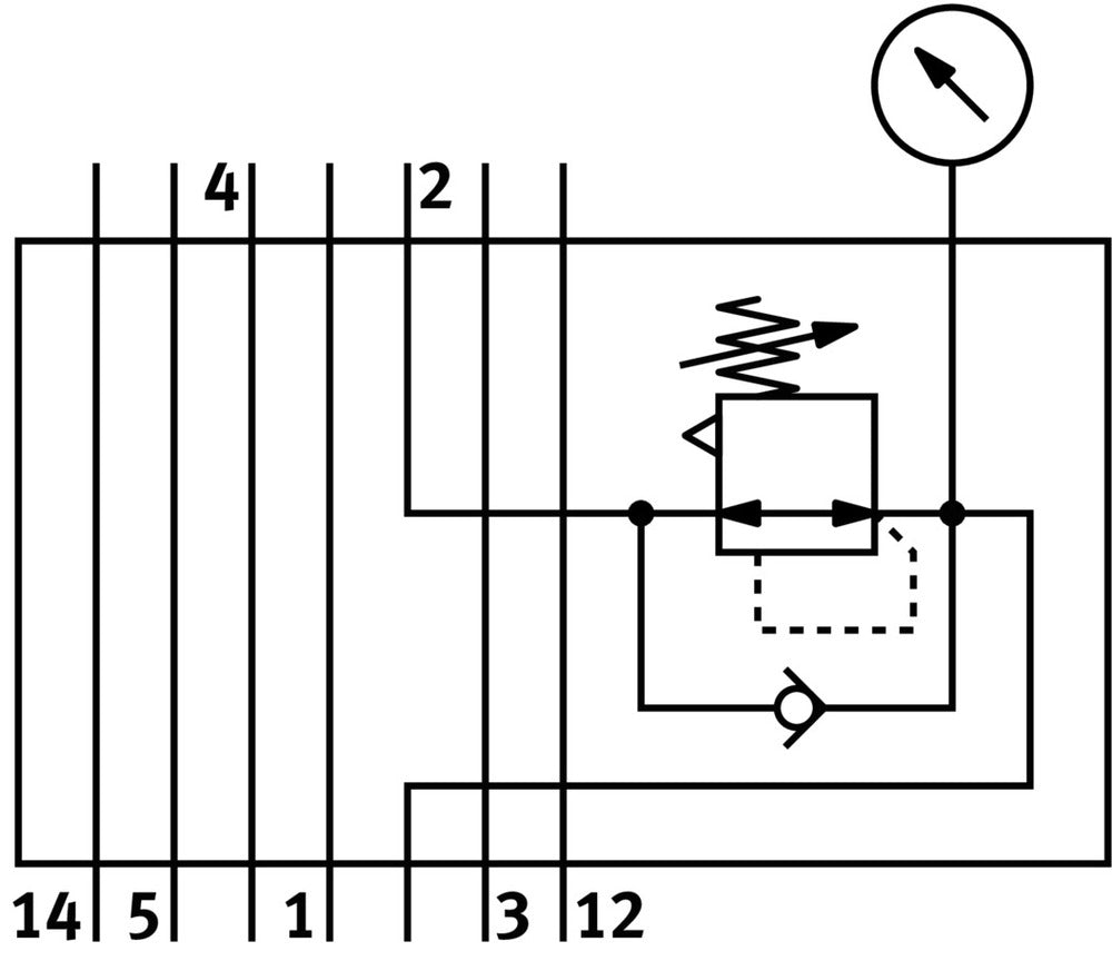 Festo Regulator Plate - 555759