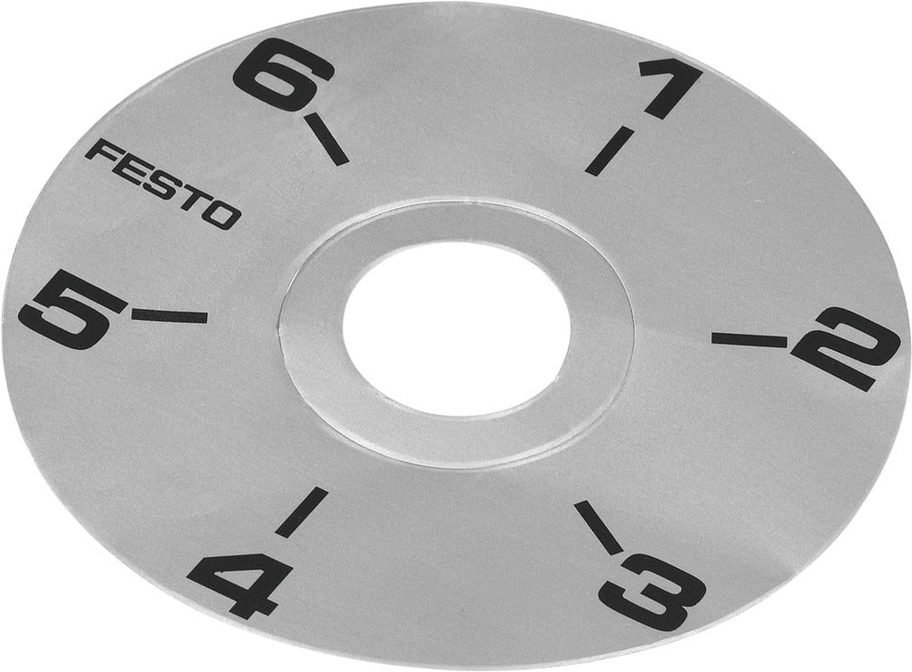 Festo Round Display Dial - 7222