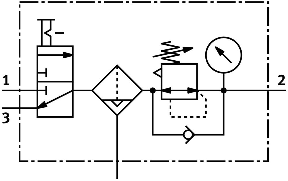 Festo Unidad De Mantenimiento G1/2'' 0.5-12bar 5100l/min 40µm - 542274