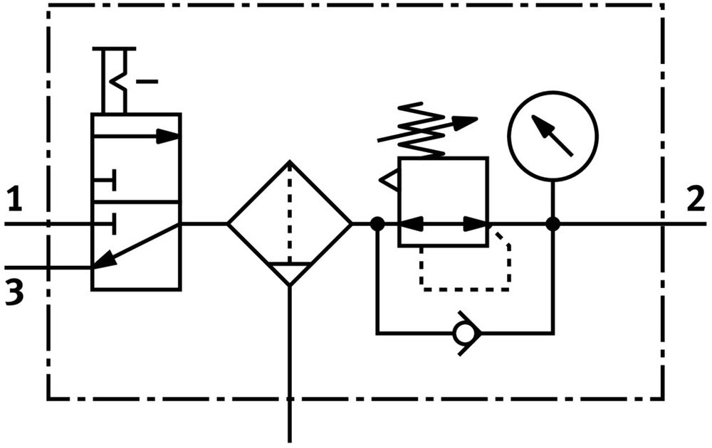 Festo Unidad De Mantenimiento G1/2'' 0.5-7bar 5500l/min 40µm - 8042672