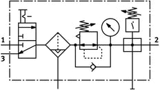 Festo Unidad De Mantenimiento G1/4'' 0.5-10bar 1600l/min 40µm - 8025356