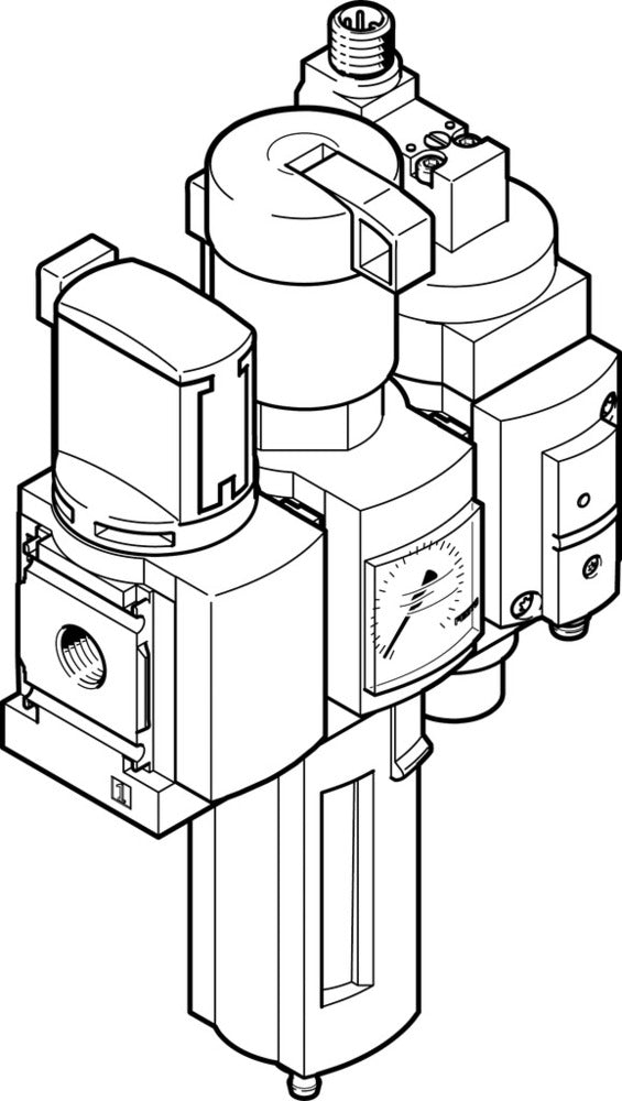 Festo Air Preparation Unit G1/4'' 4-7bar 1600l/min 40µm - 8042666