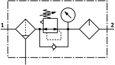 Festo Unidad De Mantenimiento G1/2'' 0.5-12bar 3700l/min 40µm - 530252
