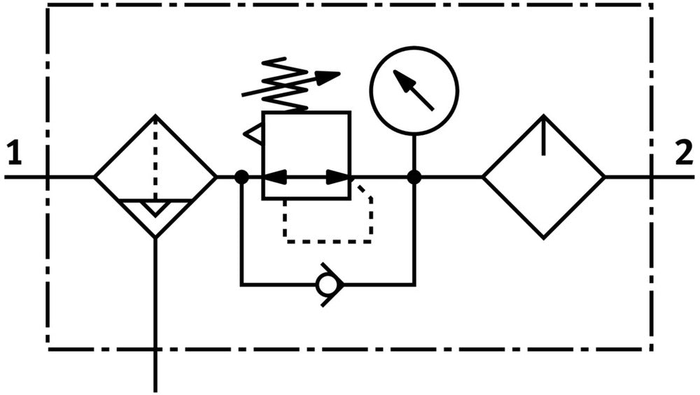 Festo Unidad De Mantenimiento G3/4'' 0.5-7bar 8500l/min 40µm Maxi - 162768