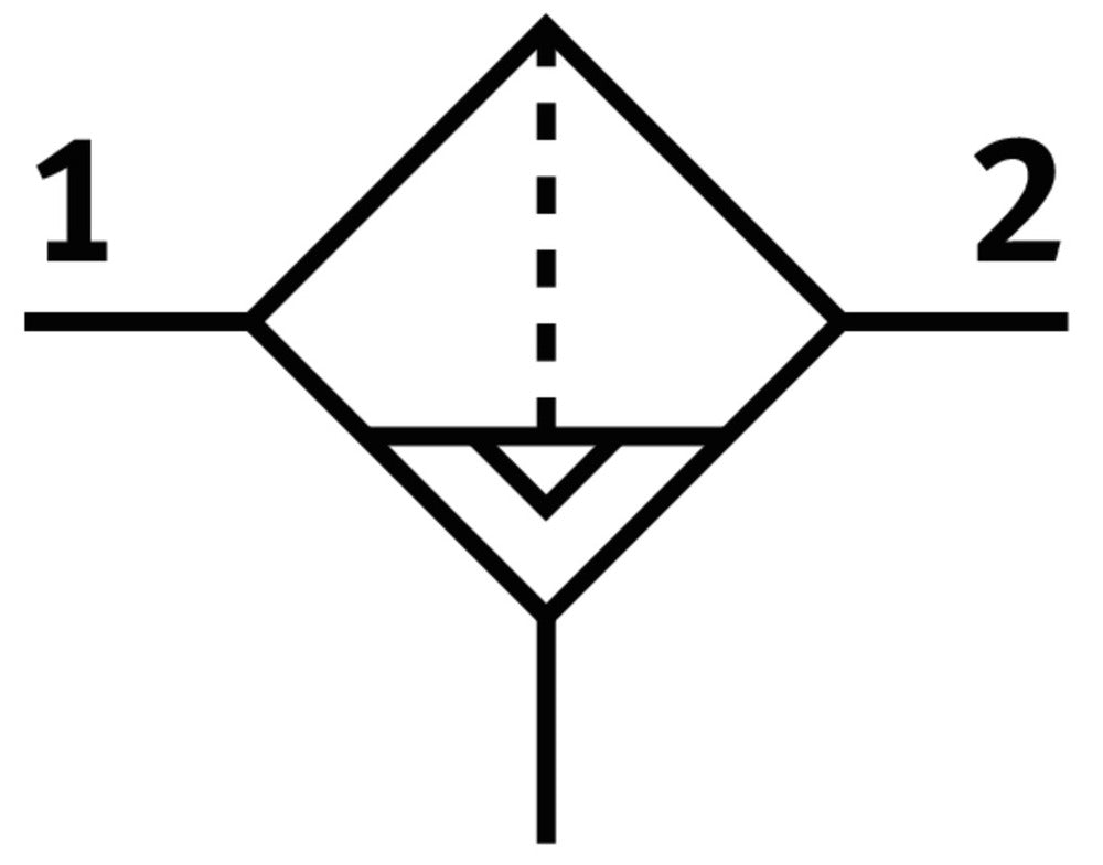 Filtro De Aire Comprimido Festo G1'' 2-12bar 5300l/min 40µm Maxi - 159619