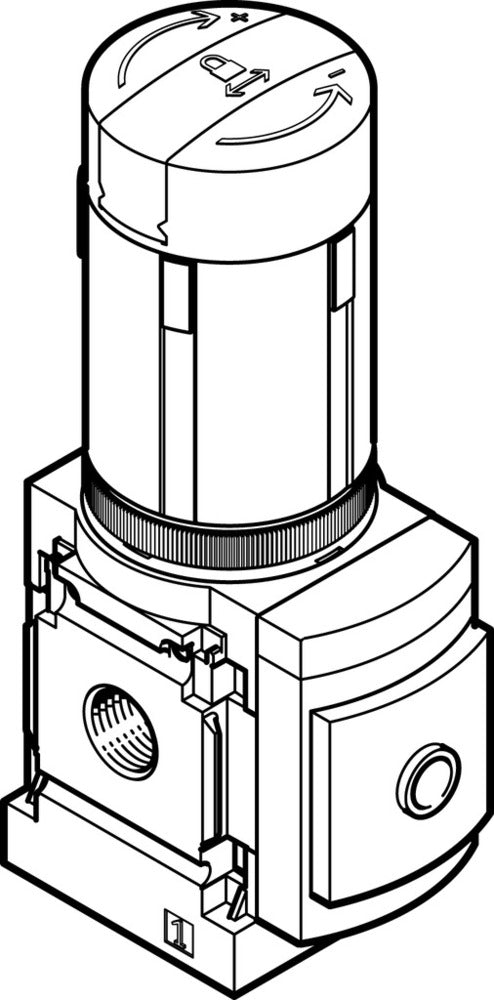 Festo Pressure Regulator G1/4'' 0.3-7bar 1700l/min - 529477