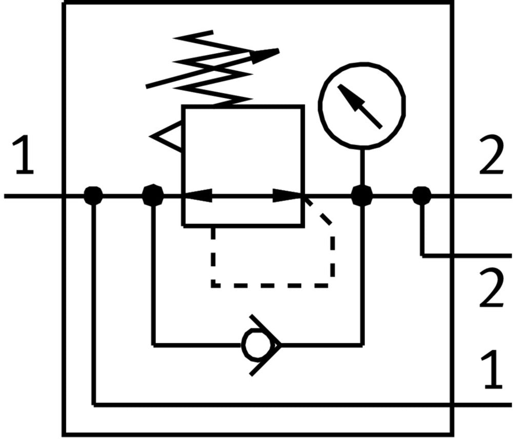Festo Pressure Regulator G1/2'' 0.3-7bar 880l/min - 530329