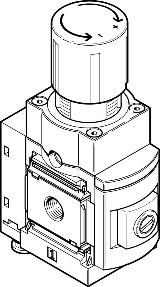 Festo Precision Pressure Regulator G1/2'' 0.05-2.5bar 2300l/min - 534914