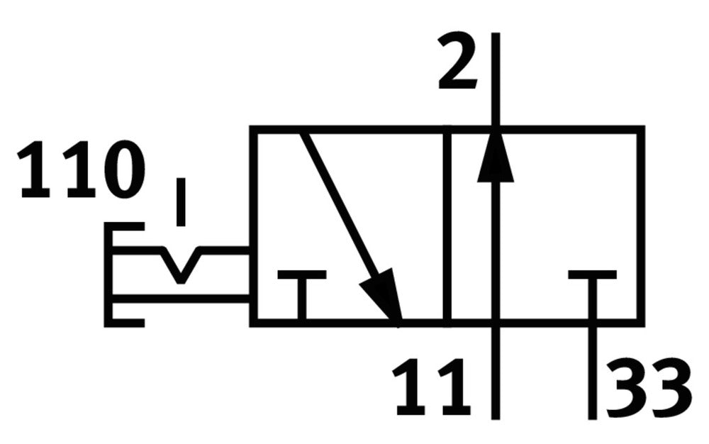 Festo Válvula De Cierre G1/2'' 1-10bar 6200l/min - 197134