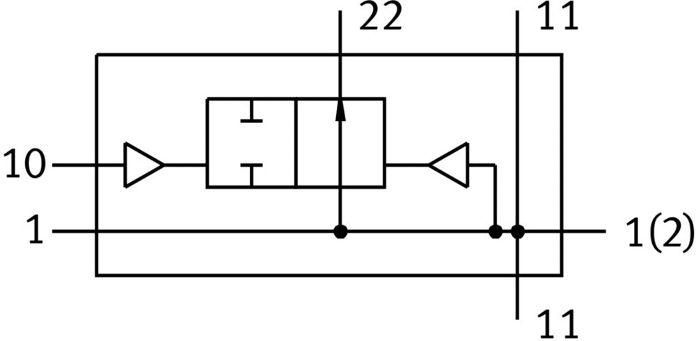 Festo Módulo De Derivación 0-50bar - 2663892