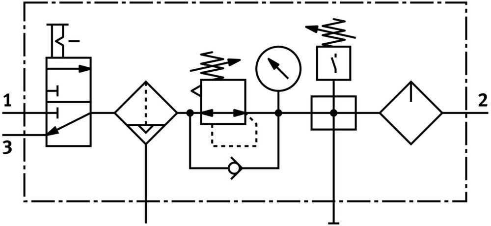 Festo Unidad De Mantenimiento G3/4'' 0.5-12bar 7800l/min 40µm Maxi - 185826