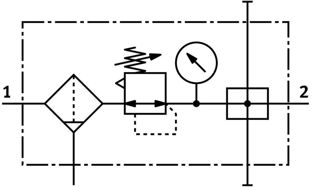 Festo Unidad De Mantenimiento G1/4'' 0.5-12bar 1140l/min 40µm Mini - 185709