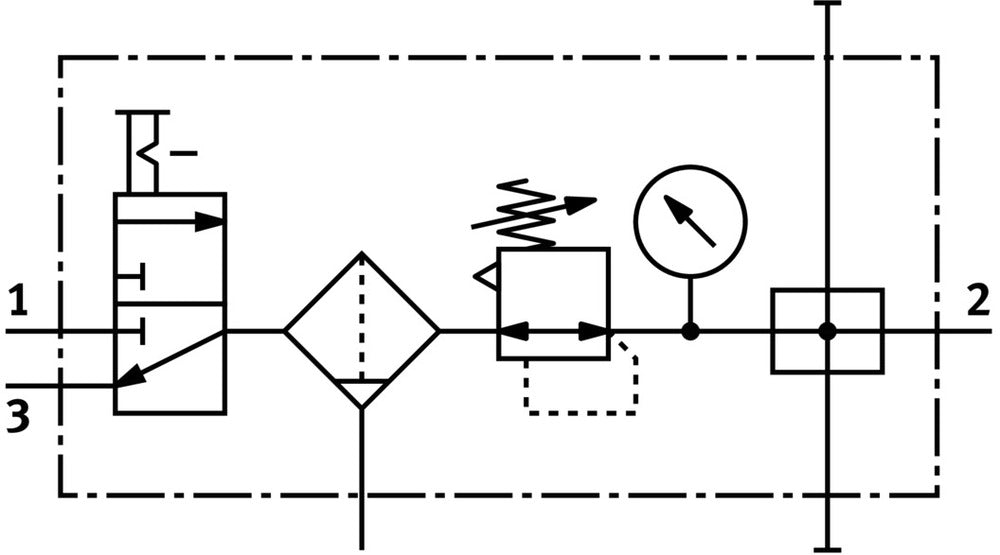 Festo Unidad De Mantenimiento G1/4'' 0.5-12bar 1050l/min 40µm Mini - 185721