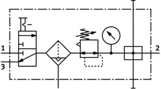 Festo Unidad De Mantenimiento G1/2'' 0.5-12bar 2920l/min 40µm Midi - 185728
