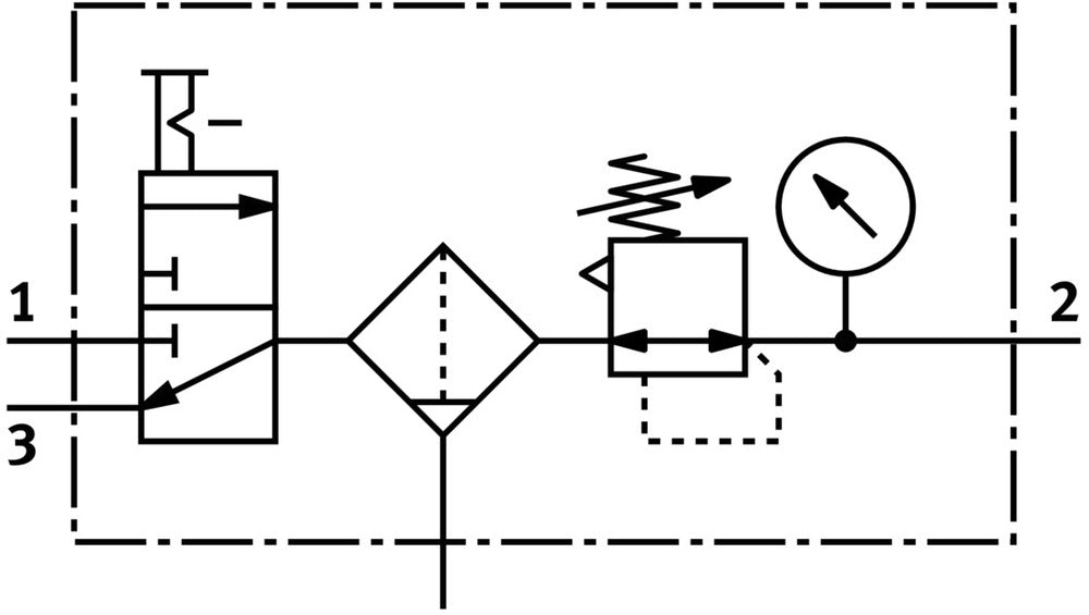 Festo Unidad De Mantenimiento G1/4'' 0.5-12bar 1150l/min 40µm Mini - 185733