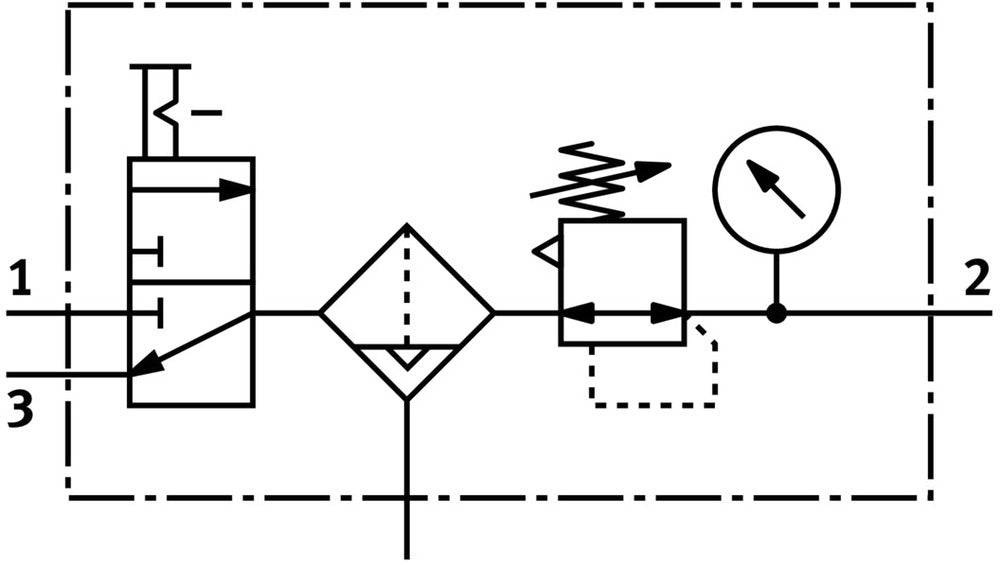Festo Unidad De Mantenimiento G1/8'' 0.5-12bar 750l/min 40µm Mini - 185732
