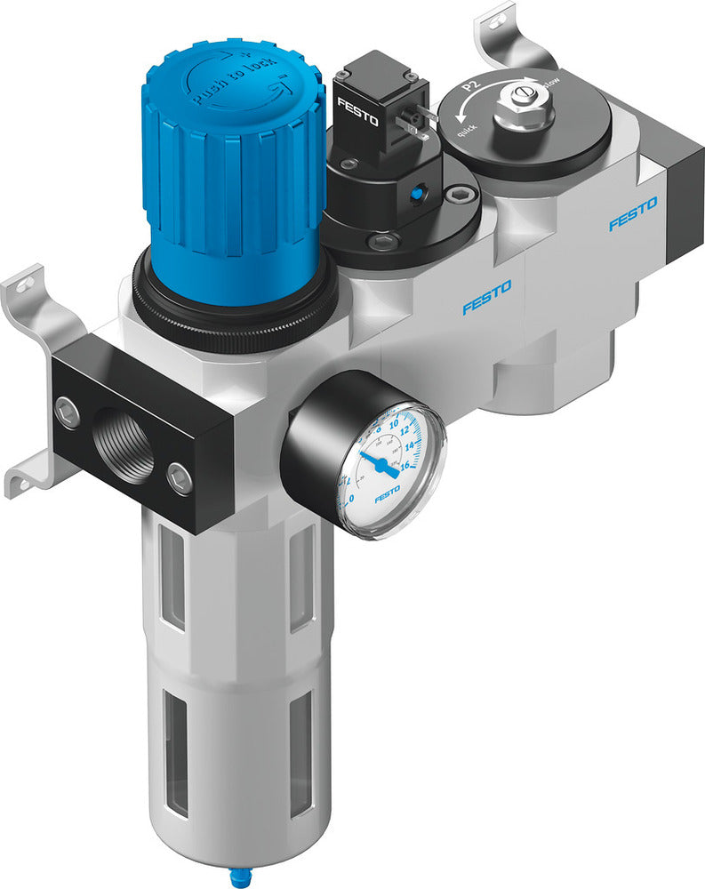 Festo Unidad De Mantenimiento G1/8'' 2.5-12bar 595l/min 40µm Mini - 185743