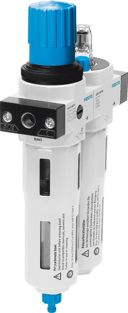 Festo Air Preparation Unit G1/2'' 0.5-7bar 7700l/min 40µm Maxi - 192647