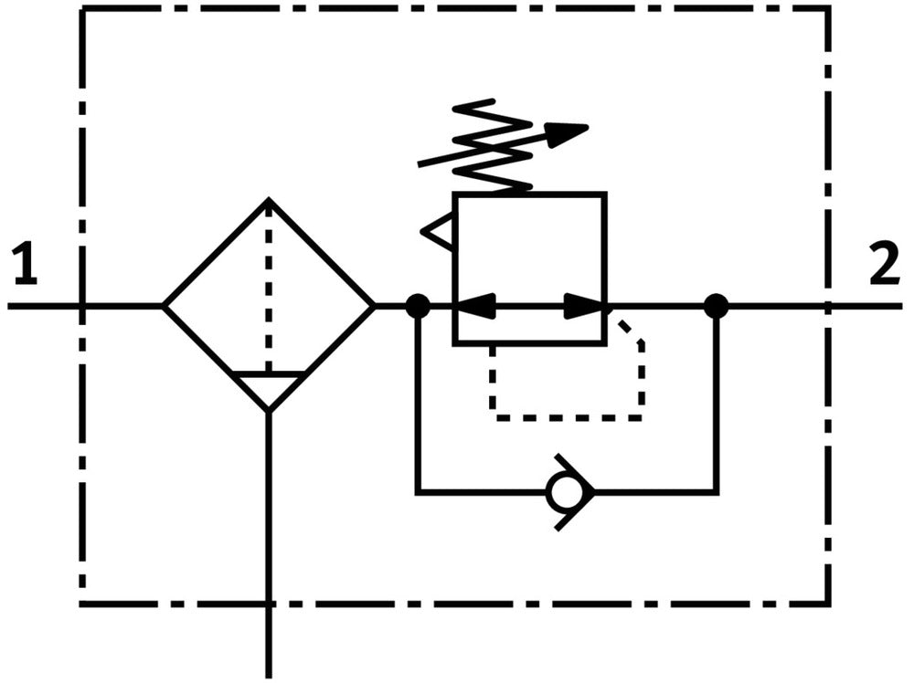 Festo Filtro Regulador G3/4'' 0.5-12bar 7600l/min 5µm Maxi - 192618