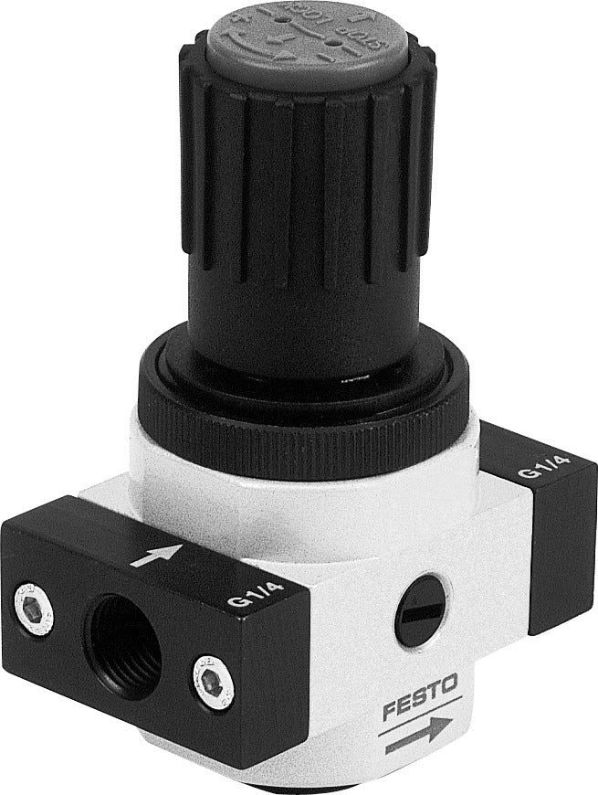 Festo Compressed Air Pressure Regulator G1/2'' 0.5-7bar 4000l/min Midi - 192323