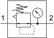 Festo Regulador De Presión G3/8'' 0.5-7bar 1800l/min Mini - 194622