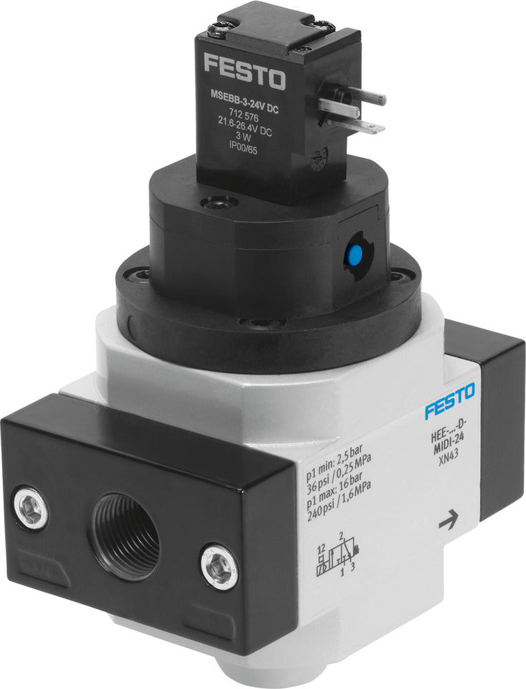 Festo Shut Off Valve G3/8'' 2.5-16bar 3200l/min Midi - 172943