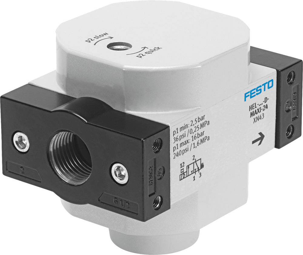 Festo Shut Off Valve G1'' 3-16bar 6500l/min Maxi - 165083