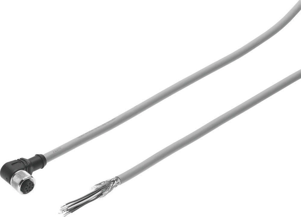 Festo Plug Socket With Cable M12x1 A-coded EN 61076-2-101 2m - 542256