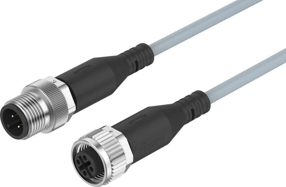Festo Connecting Cable M12x1/M8x1 A-coded EN 61076-2-101 2.5m - 554036