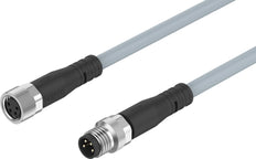 Cable De Conexión Festo M8x1 A-Codificado Según EN 61076-2-104 2.5m - 554035