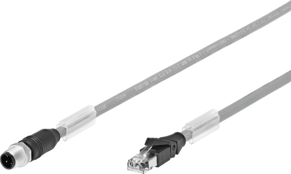 Cable De Conexión Festo Enchufe M12x1 D-Codificado EN 61076-2-101 1m - 8040451