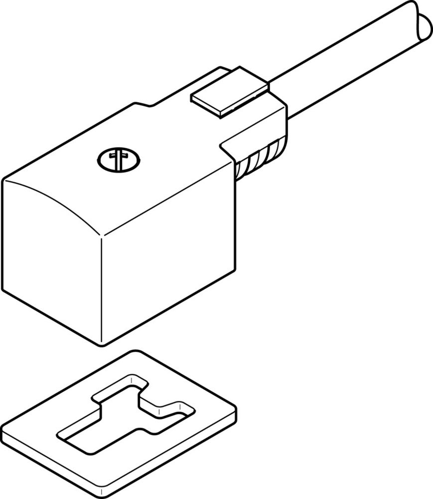 Festo Plug Socket With Cable Form B 5m - 30941