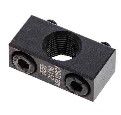 ACE Clamping Flange M 12x1 for Shock Absorber, Side Mounting - MB12SC2